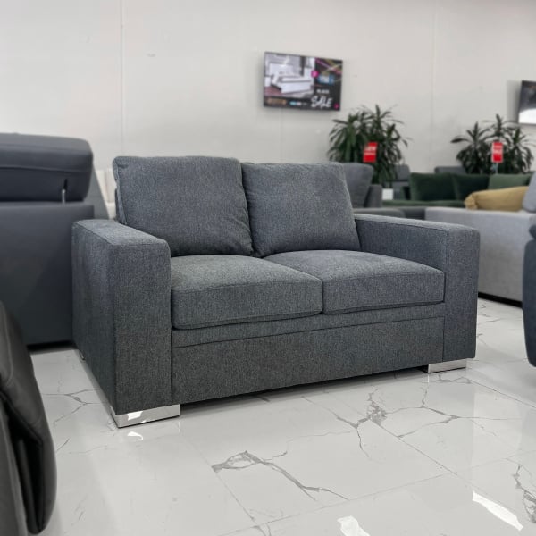 Nixon Dark Grey – 2 Seaters Sofa