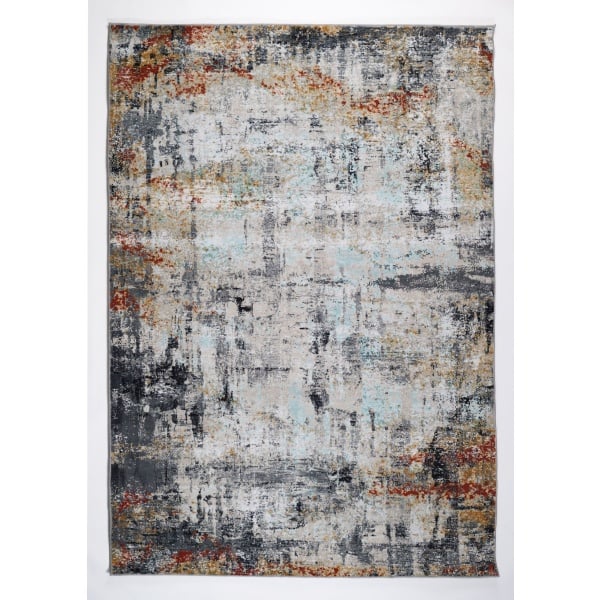 Alfa Grey Rust 3412 Rug