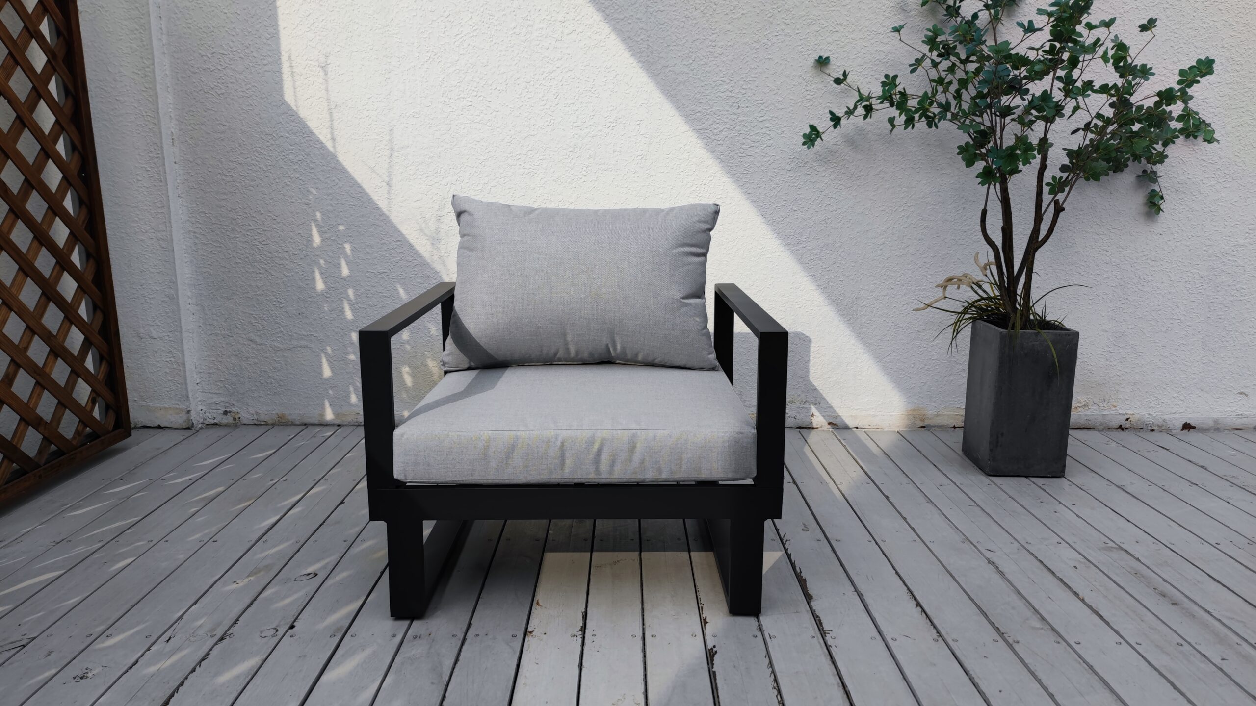 Bondi Black Single Chair Bondi Black Single Chair