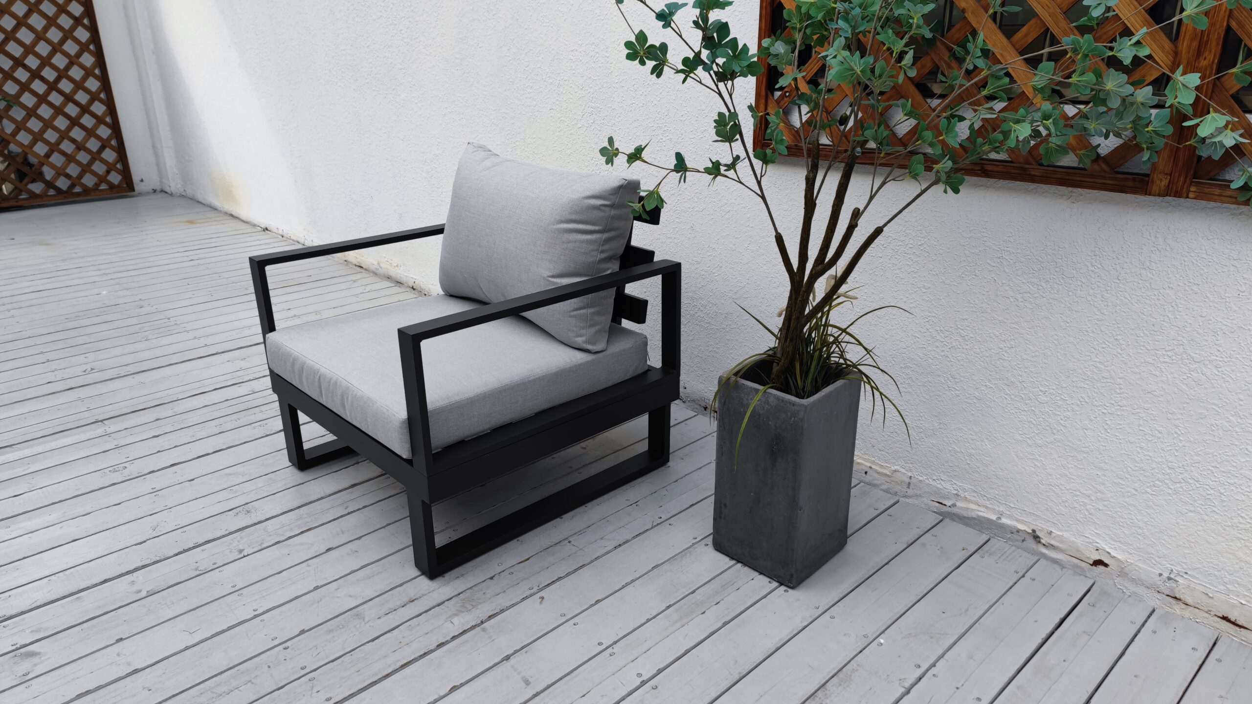 Bondi Black Single Chair Bondi Black Single Chair
