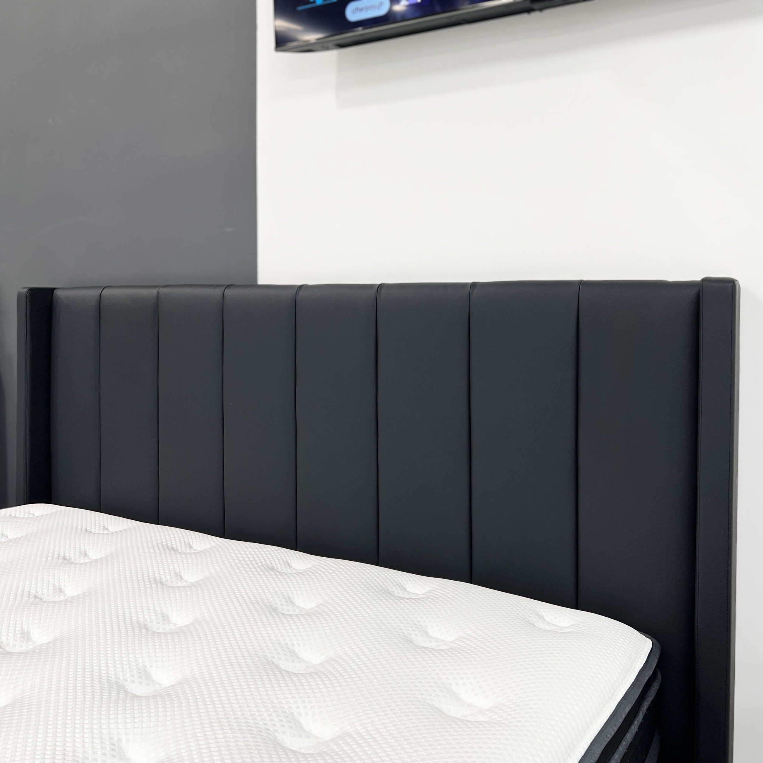 Celine Black Leather Bed Celine Black Leather Bed