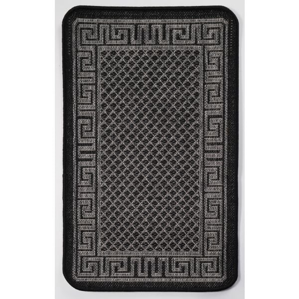 Chino Grey Black C253 Rug