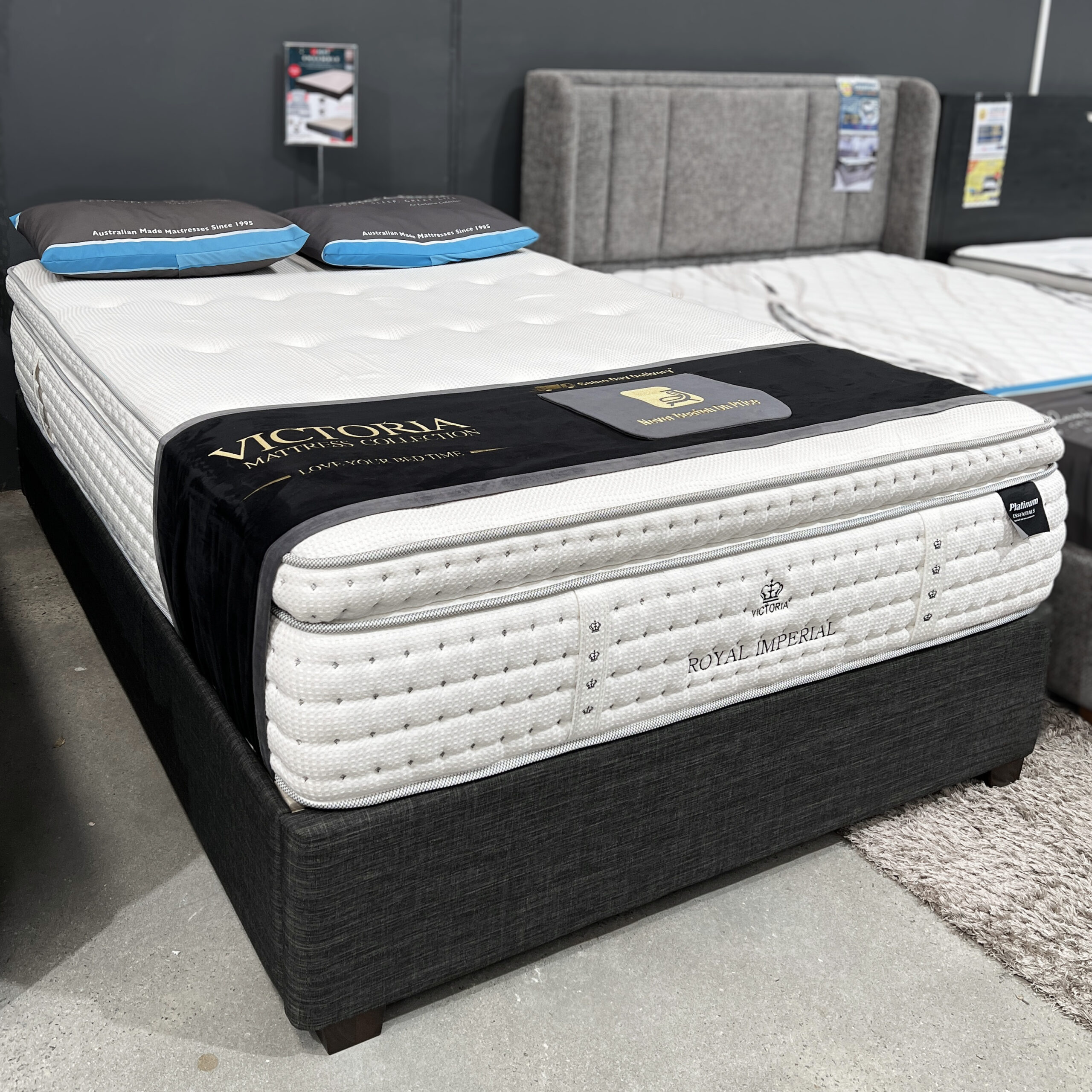 Ensemble Base Charcoal King Bed Ensemble Base Charcoal King Bed