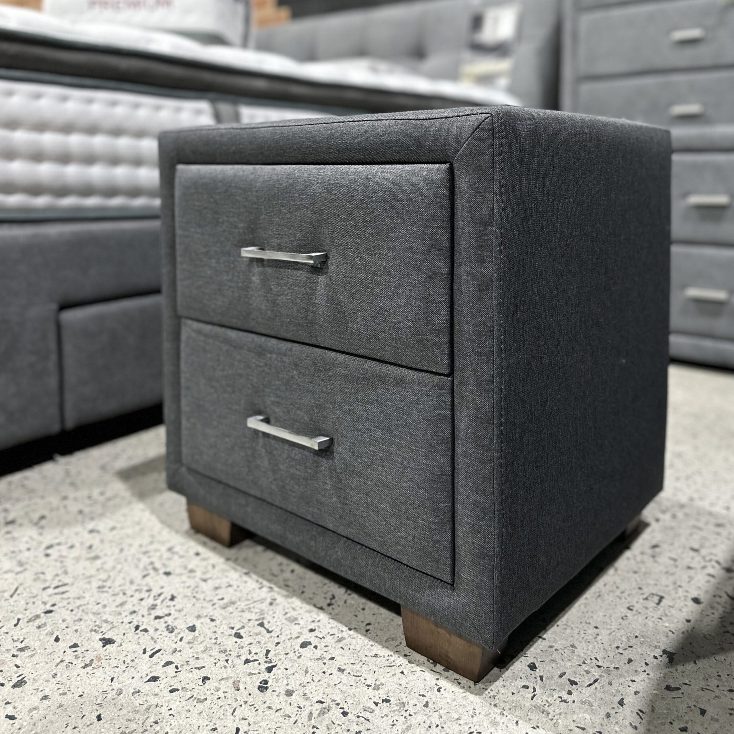 Harper Dark Grey - Bedside Harper Dark Grey - Bedside