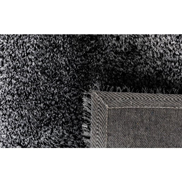 Lucas Silver Black Rug
