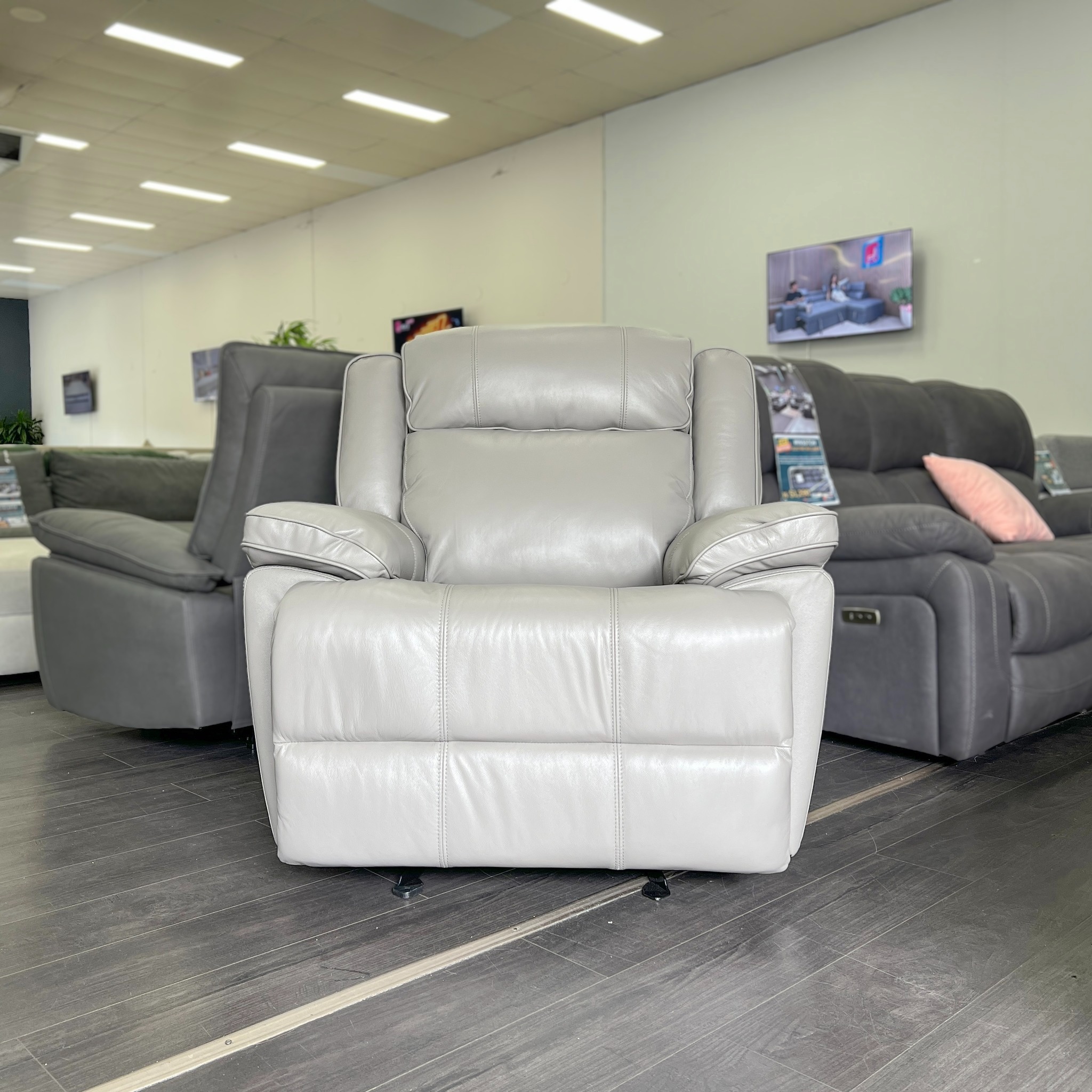 dylan 1 SEATER GREY