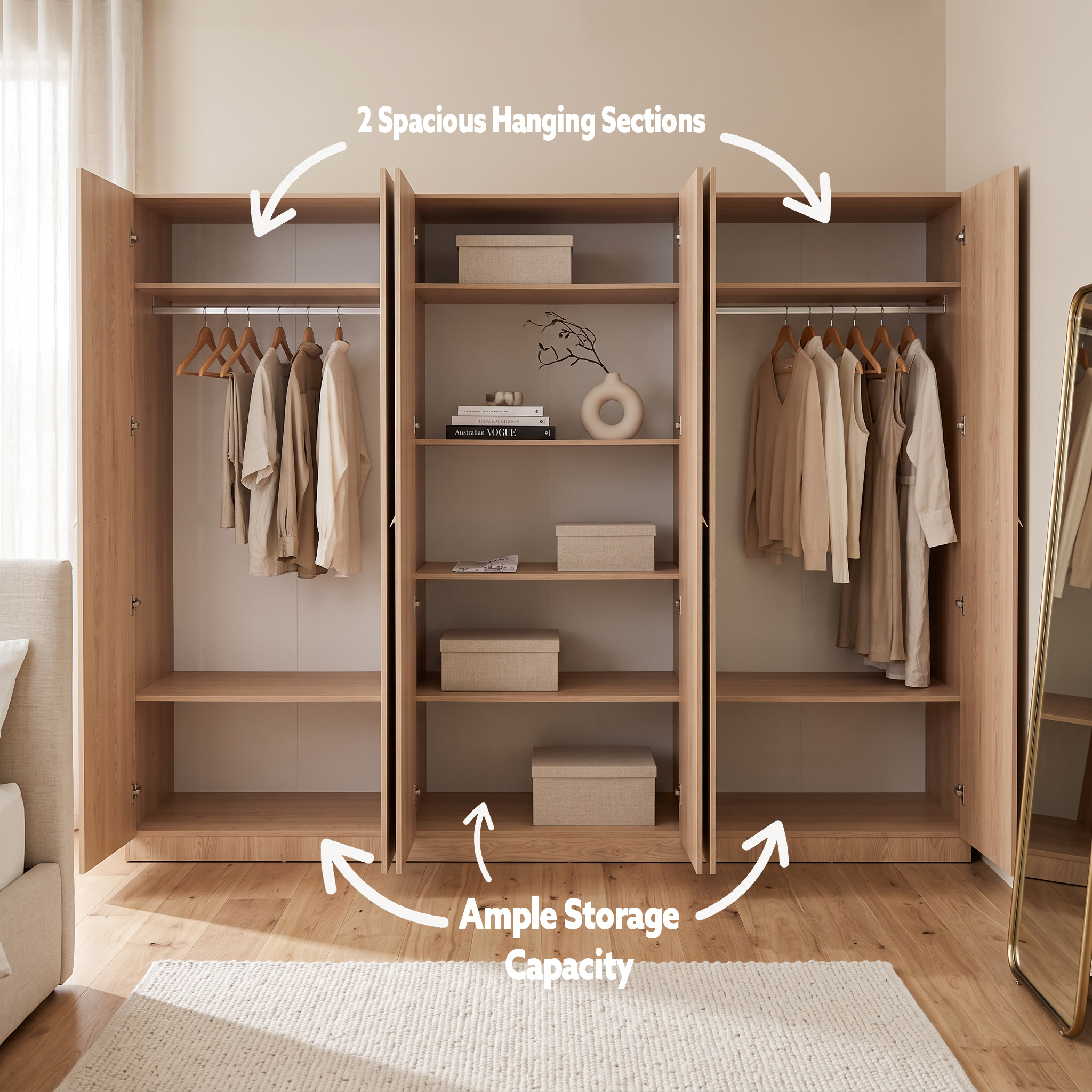 Giselle Wardrobe Labelled 1
