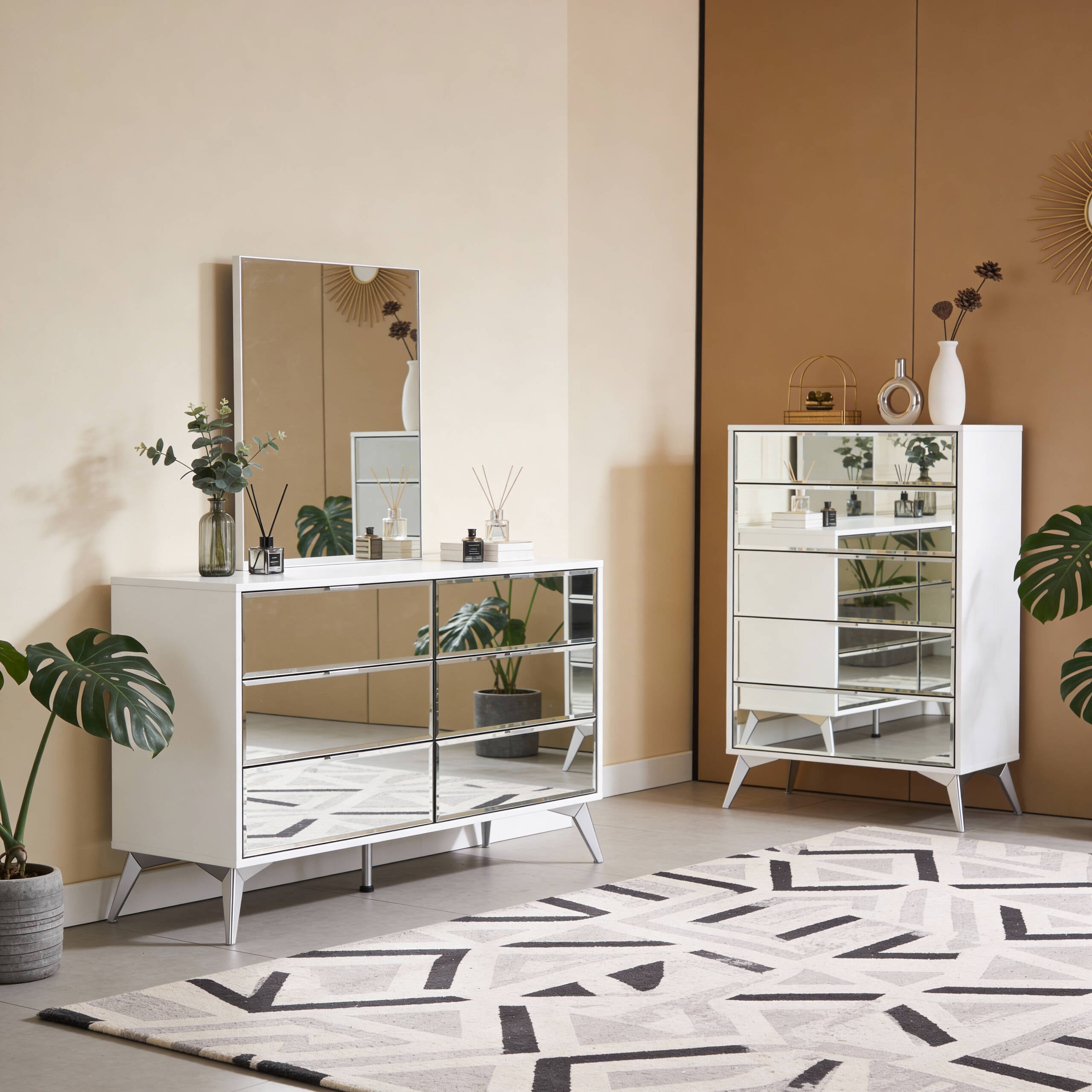 orlina dressing table + Tallboy (2)