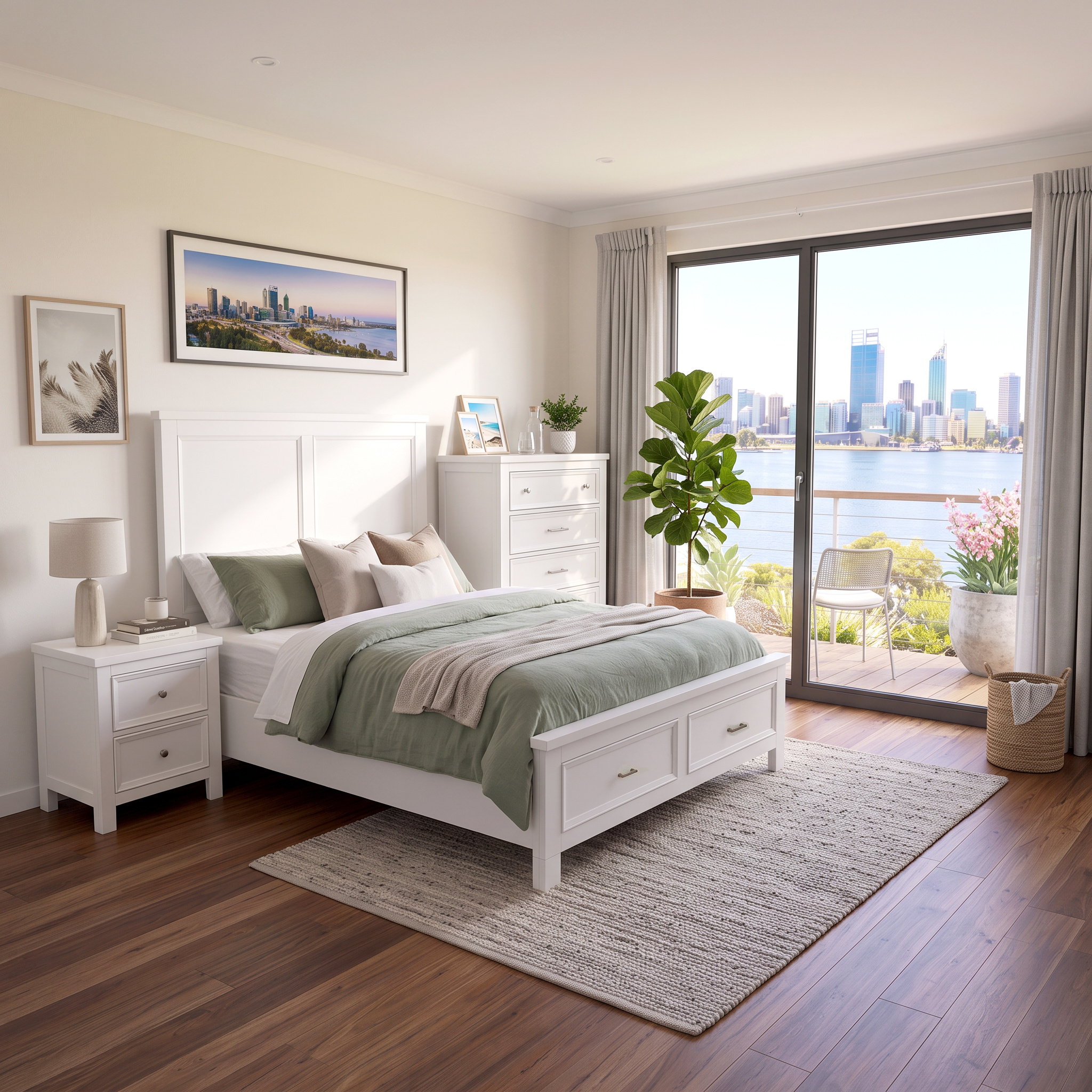 Willow Tallboy & Bedside 1