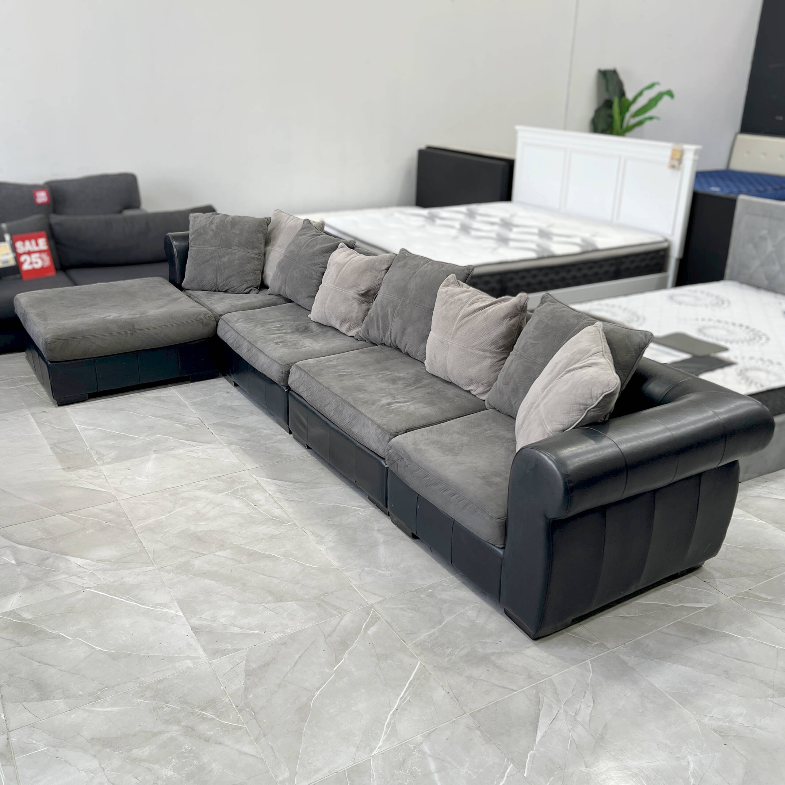 Grey Sofa (1)