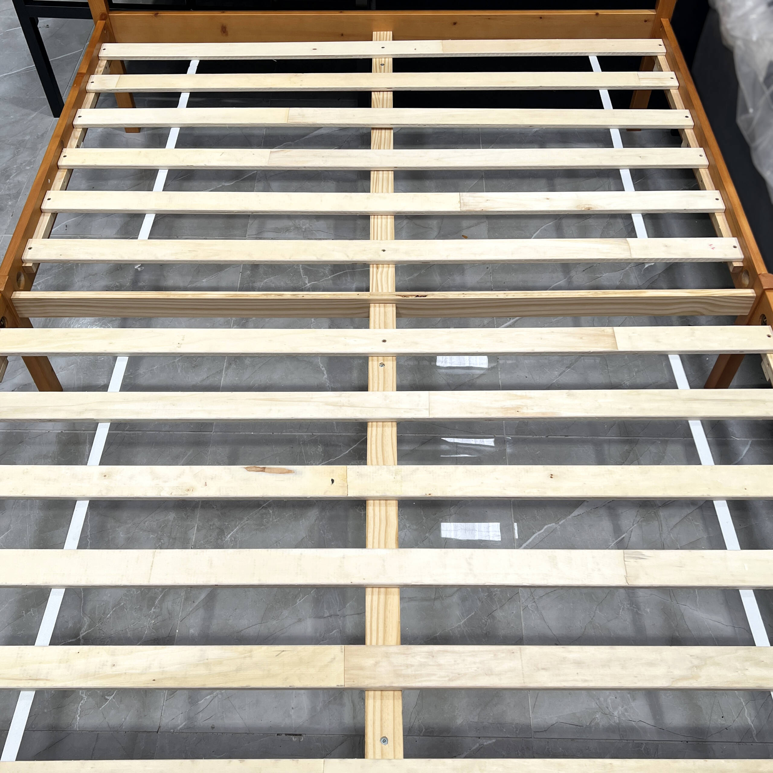 Wooden Double Bed (4)